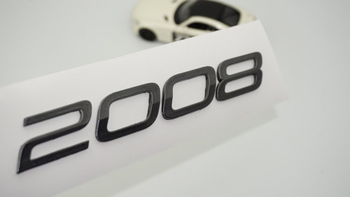 Peugeot Yeni 2008 Ön Kaput Koyu Gri Abs Yazı Logo