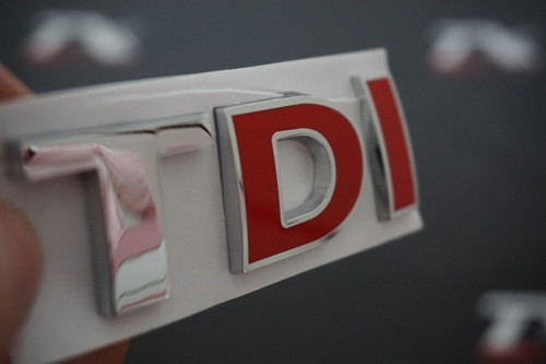 Volkswagen Tdi Bagaj Krom Metal 3M 3D Yazı Logo Arma (547918290)