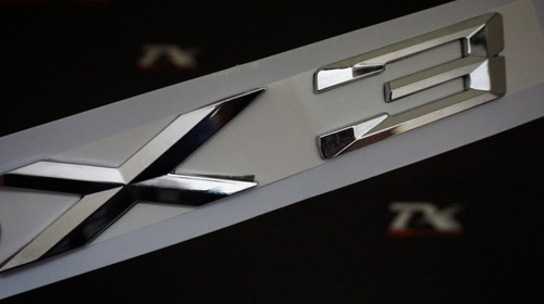 Bmw X3 Bagaj Krom Metal Yazı Logo Arma