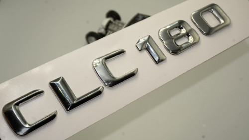 Benz CLC 180 Bagaj Krom Metal 3M 3D Yazı Logo