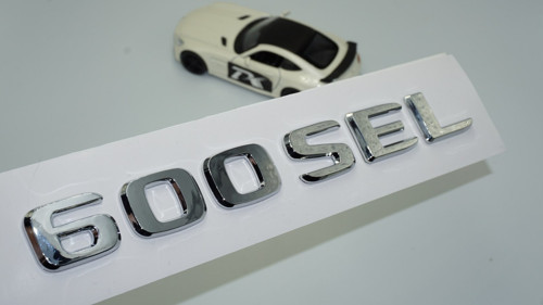 600 Sel Bagaj Krom Abs 3m 3d Yazı Logo Benz İle Uyumlu