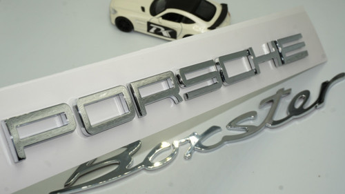 Dk Porsche Boxster Bagaj Krom Abs Eski Model Yazı Logo Amblem Set