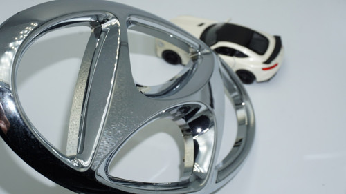 Hyundai H350 Ön Panjur Krom Abs Logo Amblem