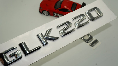 Benz GLK 220 CDI Bagaj Krom Metal 3M 3D Yazı Logo
