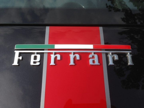 Dk Ferrari İtalyan Bayrağı Bagaj 3m 3d Krom Metal Body Rozet Ambl
