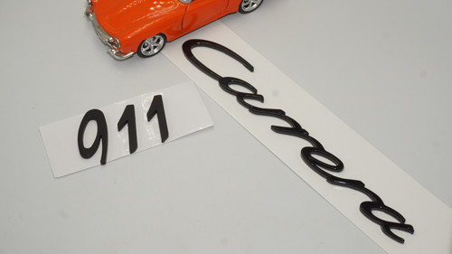 Porsche 911 Carrera Bagaj Siyah Abs Yazı Logo Amblem Se