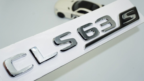 Cls63s Bagaj Krom Abs 3m 3d Yazı Logo Benz İle Uyumlu