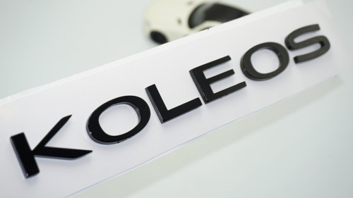 Koleos Siyah Abs 3m Bagaj Yazı Logo Renault İle Uyumlu
