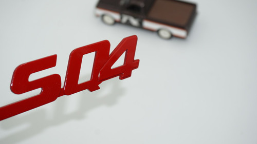 Sq4 Kırmızı Bagaj Logo Arma Maserati İle Uyumlu -