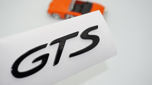 Gts Parlak Siyah Bagaj Logo Arma Porsche İle Uyumlu -