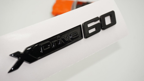 Xdrive 60 Bagaj Siyah Yeni Nesil Yazı Logo Bmw İle Uyumlu Bagaj Arma