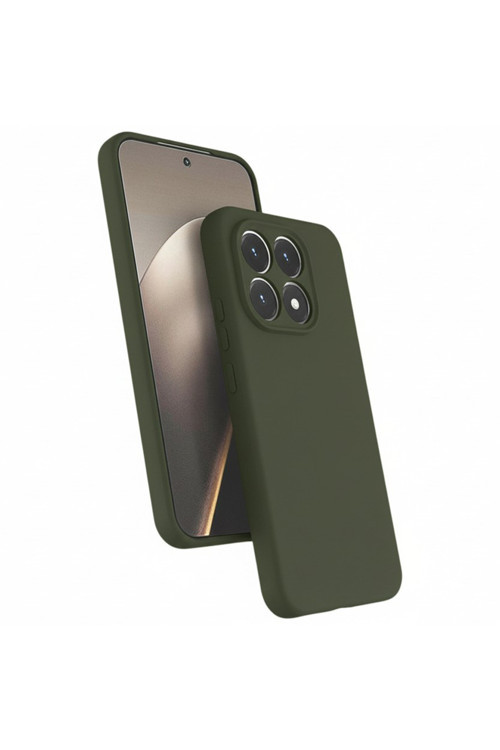 Xiaomi Mi 15T İle Uyumlu Z-Mara Lansman Arka Kapak Lens Korumalı Pürüzsüz Yüzey Kahverengi