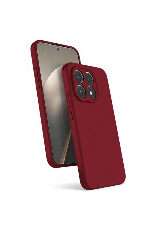 Xiaomi Mi 15T İle Uyumlu Z-Mara Lansman Arka Kapak Lens Korumalı Pürüzsüz Yüzey Kahverengi
