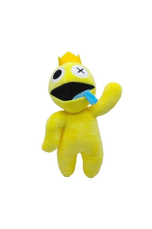 Rainbow Friends Sarı Sapka Ithal Peluş Oyuncak 30cm