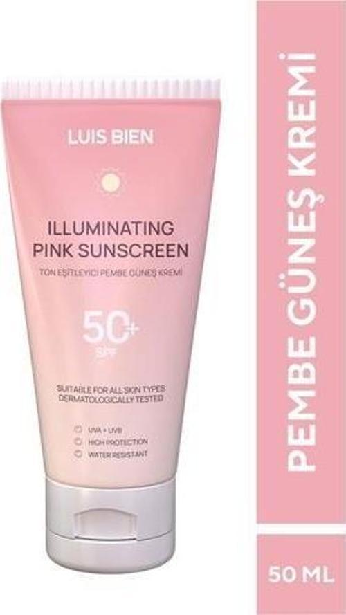 LUIS BIEN ILLUM PINK GUNES KREMI SPF50 50 ML