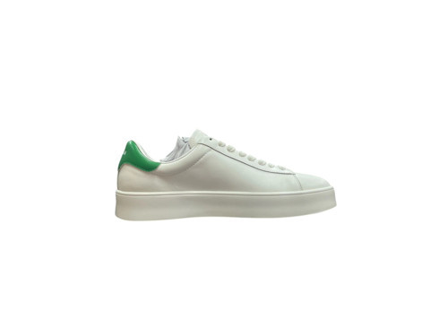 Anton Erkek Hakiki Deri Sneaker Beyaz Yeşil 111230254