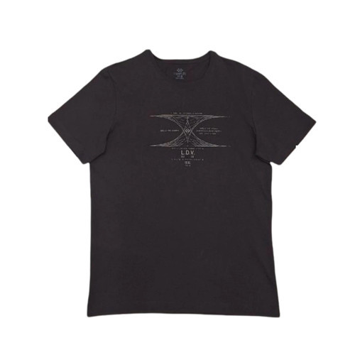 Siyah Erkek Basic Kısa Kol Standart Kalıp O Yaka T-shirt 88445