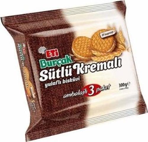 Burçak Sütlü Kremalı 3-lü 300 Gr. (2'li)