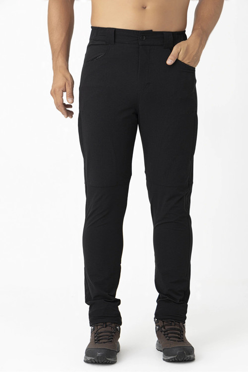 Outdoor Dar Paça Erkek Alt Eşofman Sİyah 2241
