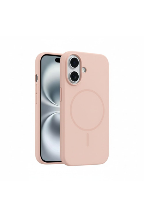 İphone Air İle Uyumlu Magsafe İle Uyumlu Kablosuz Şarj Özellikli Kadife İç Yüzey Silikon Kılıf
