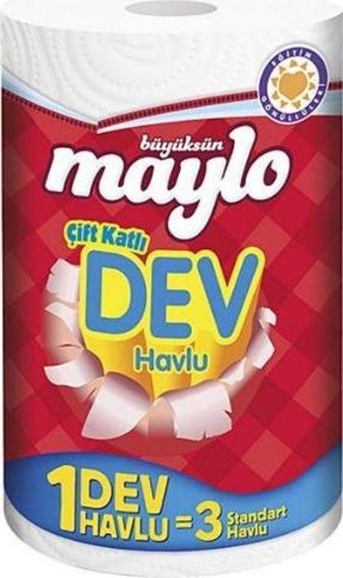 Kağıt Havlu Dev 3 Rulo 1 Arada (4'lü)