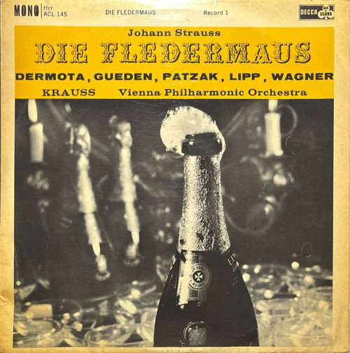 Johann Strauss Jr. – Die Fledermaus 2 Plak Set Record 1 Ve Record 2 Classic LP Plak