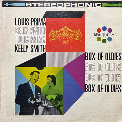 Louis Prima Keely Smith Box Of Oldies LP Plak
