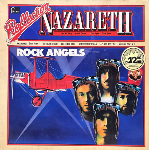 Nazareth Reflection Rock Angels LP Plak