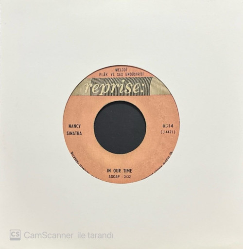 Nancy Sinatra In Our Time 45lik Plak