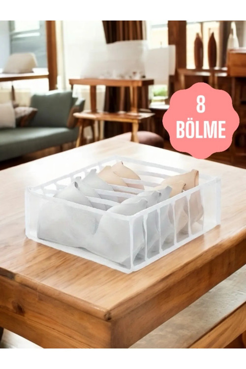 Şeffaf Sütyen Düzenleyici 36 X 32 X 12 Cm Pvc Kenarlı