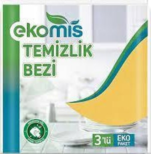Ekomis Temizlik Bezi 3'lü (2'li)
