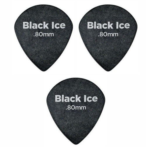 3DBK4-3 Gitar Penası 0,80 mm Blackice Medium (3 Adet)