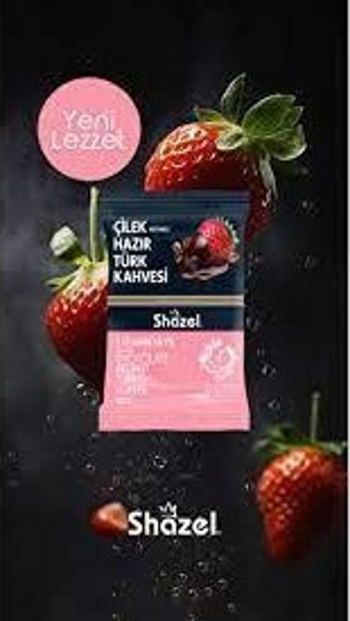 Çilekli Türk Kahvesi 100 Gr. (12'li)