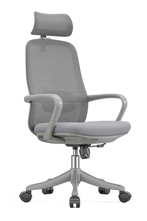 Rose Manager Ergonomik Fileli Yönetici Koltuğu | Ergonomik Başlıklı Ofis Koltuğu Gri