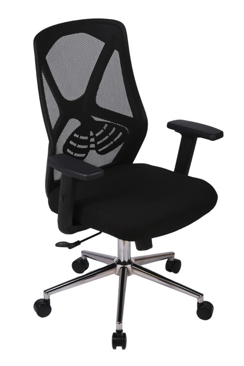 Dolphin Siyah Fileli Çalışma Koltuğu | Ergonomik Şef ve Toplantı Koltuğu Siyah Fileli