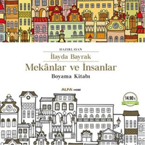 Meknlar ve İnsanlar Boyama Kitabı