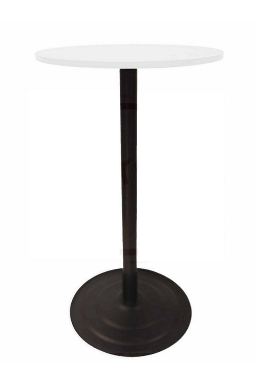 Masa Bar Masası Bistro Cafe Yuvarlak Kokteyl Siyah 110 Cm - 1.Tk