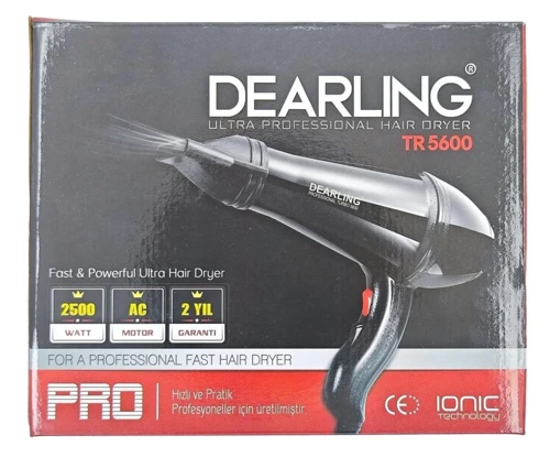 Dearling Turbo 5600 Fön Makinesi 2500 W GO-53-vice 00425