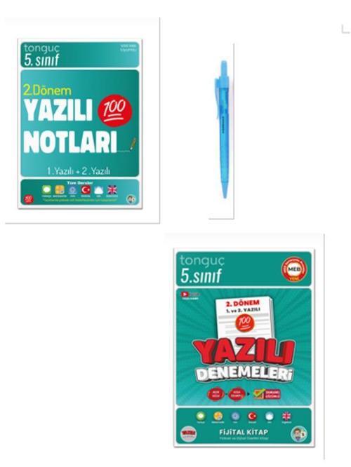 Tonguç 5. Sınıf 2. Dönem 1 ve 2. Yazılı Notları ve Deneme