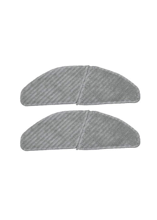 Fakir Robert RS 780 Robot Süpürge Uyumlu 2'li Mop Bezi-Yedek Parça Seti