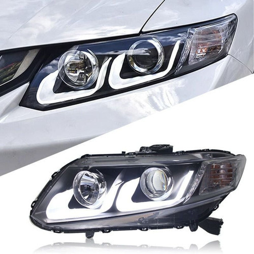 Honda civic fb7 ön far u ledli mercekli bi-xenon 2012/2017