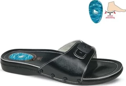 6300-1 Siyah Ortopedik Erkek Terlik