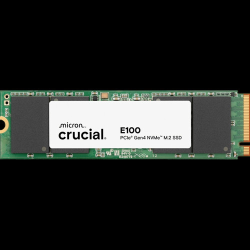 Crucıal Ct1000e100ssd8, E100, 1tb, 5000/4500, Gen4, Nvme Pcıe M.2 2280, Ssd