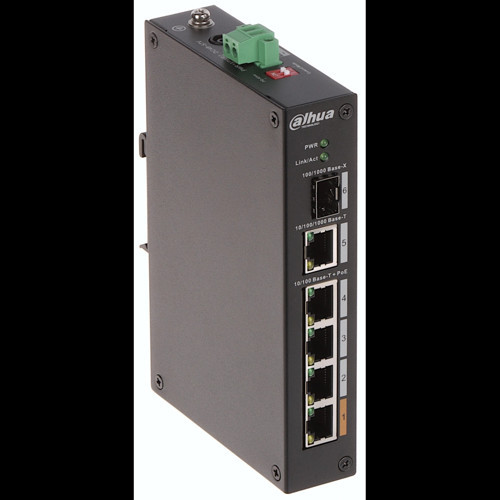 Pfs3106-4et-60-v2, 4 Port, Megabit, Poe 60w, 1 Port Gigabit Uplink, 1 Port Gigabit Sfp, Yöneti