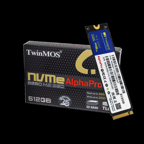 Nvme512gb2280ap, Alphapro, 512gb, 3600-3250mb/s, Gen3, Nvme Pcıe M.2 2280, Ssd, Tlc, 3dnand
