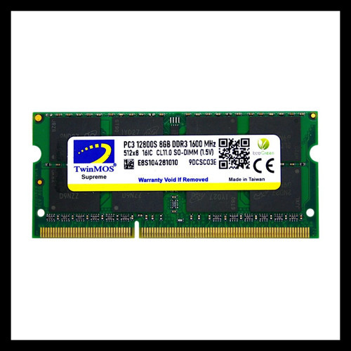 Mdd38gb1600n, 8gb, Ddr3, 1600mhz, 1.5v Notebook Ram