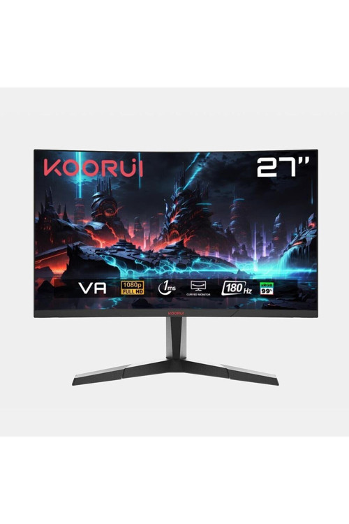 27" 27E6Ca 180Hz 1Ms Va Fhd (Hdmı, Displayport) Curved Gaming Monitör