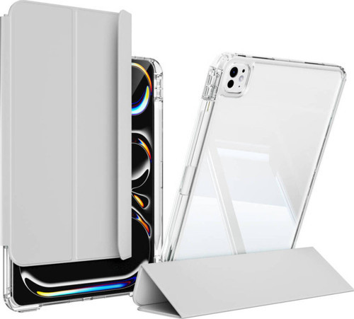 İpad 11.Nesil 2025 İle Uyumlu İyi Kalite Kılıf Magnetik Ayrılabilen Airbagli Z-Sliding Tablet Kılıf