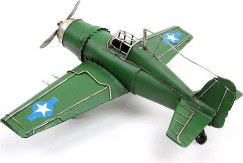 Dekoratif Metal Uçak Biblo Dekoratif h-Hediyelik