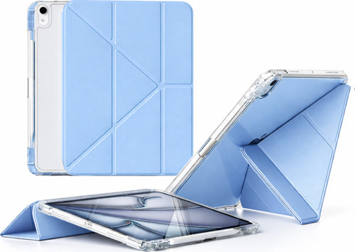 İpad Air 11 A16 İnç İle Uyumlu Kalemlikli Ayrılabilen Stand Olabilen Tablet Kılıfı Cp-2 Mavi